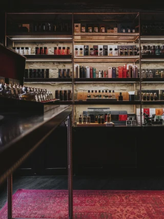 @yes.design.architecture 

#crimepassionnel #nicheperfume #boutique #copenhagen #perfumeboutique #interiordesign