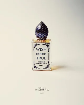 DISCONTINUED! 

Mystical potion”
Like a fairy-tailored magic potion, WISH come TRUE was brewed for you to be-live in your most beautiful dreams and aspirations.
A lucky star which combines a supernatural tuberose, both fresh and voluptuous, to a subtle infusion of amber gris.
Charming and powdery with notes of vanilla and Mysore sandalwood, the fragrance is also incredibly hypnotic with a smoky incense.
When femininity meets the enchanting.

📷 @tobiashoffmannn 

#crimepassionnel #nicheperfume #perfumeboutique #copenhagen #stephanehumbertlucas